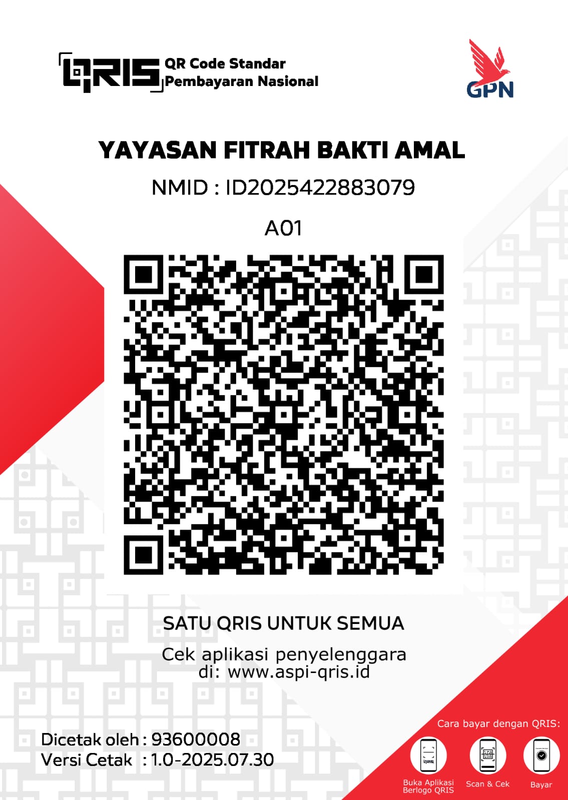 QRIS 2 - Yayasan Fitrah Bakti Amal